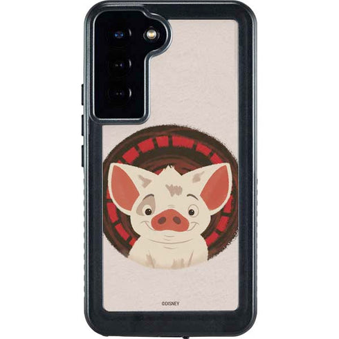 Disney Moana Pua Close Up Galaxy S23 Plus Waterproof Case