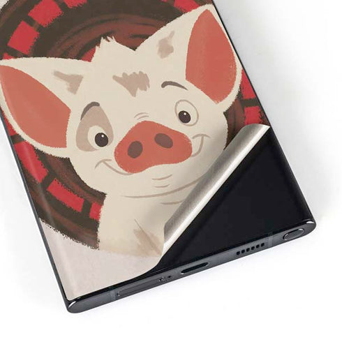 Disney Moana Pua Close Up Galaxy S23 Ultra Skin