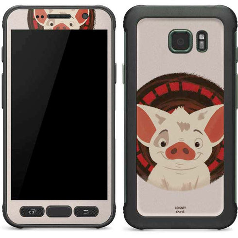Disney Moana Pua Close Up Galaxy S7 Active Skin