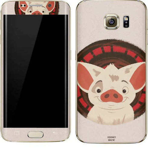 Disney Moana Pua Close Up Galaxy S7 Edge Skin
