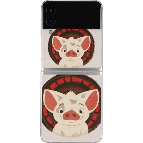 Disney Moana Pua Close Up Galaxy Z Flip3 5G Skin