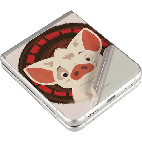 Disney Moana Pua Close Up Galaxy Z Flip3 5G Skin