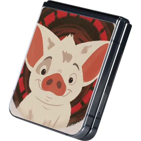 Disney Moana Pua Close Up Galaxy Z Flip5 5G Skin