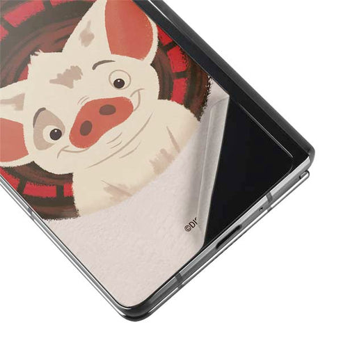 Disney Moana Pua Close Up Galaxy Z Fold2 5G Skin
