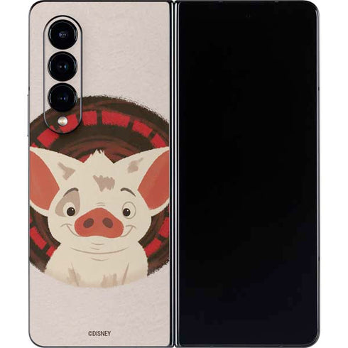 Disney Moana Pua Close Up Galaxy Z Fold4 5G Skin
