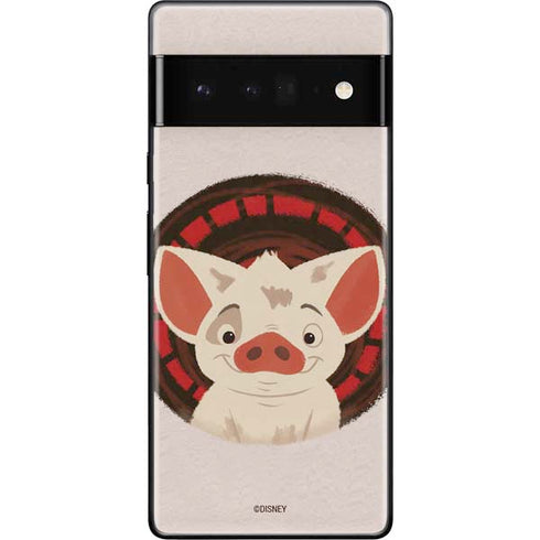 Disney Moana Pua Close Up Google Pixel 6 Pro Skin