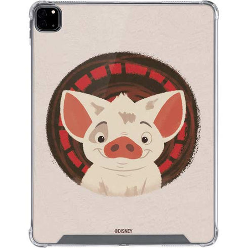 Disney Moana Pua Close Up iPad Pro 12.9in (2020) Clear Case