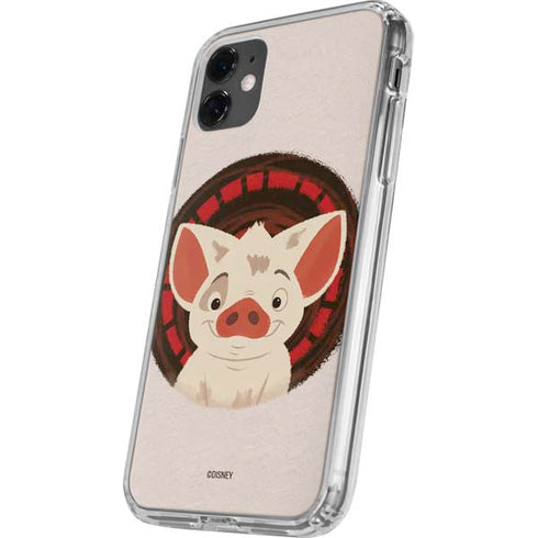 Disney Moana Pua Close Up iPhone 11 Clear Case