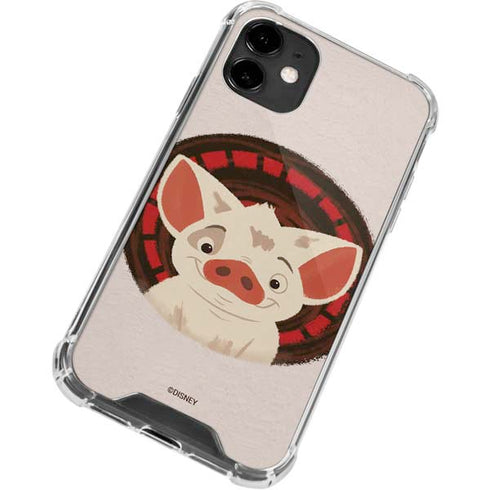 Disney Moana Pua Close Up iPhone 12 Clear Case