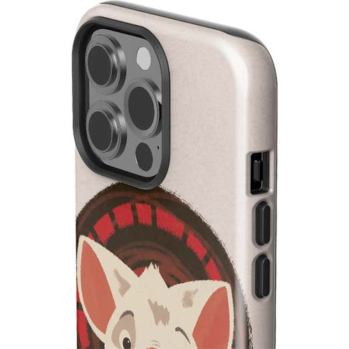 Disney Moana Pua Close Up iPhone 13 Pro Impact Case