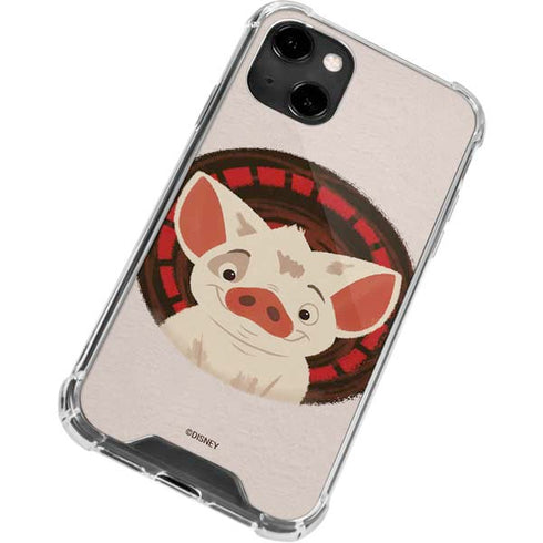Disney Moana Pua Close Up iPhone 14 Clear Case