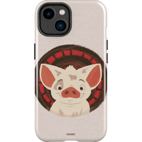 Disney Moana Pua Close Up iPhone 15 Plus Impact Case