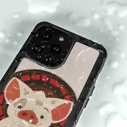 Disney Moana Pua Close Up iPhone 14 Pro Max Waterproof Case