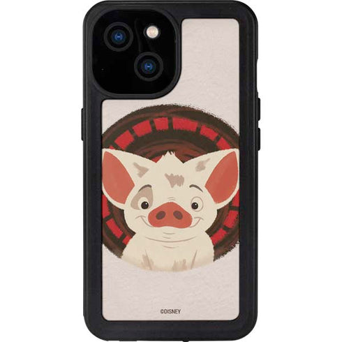 Disney Moana Pua Close Up iPhone 15 Waterproof Case