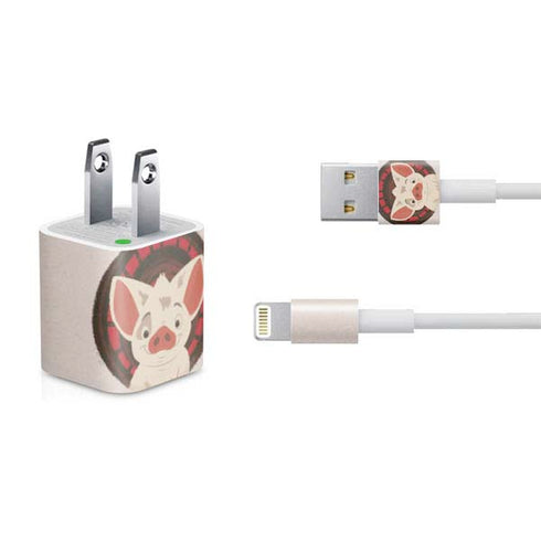 Disney Moana Pua Close Up iPhone Charger (5W USB) Skin