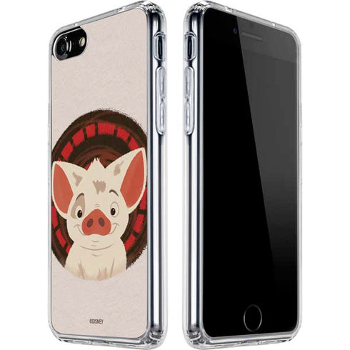Disney Moana Pua Close Up iPhone SE (2nd & 3rd Gen) Clear Case