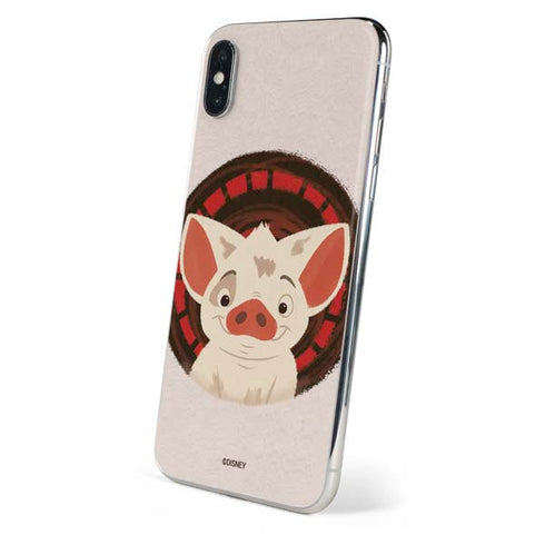 Disney Moana Pua Close Up iPhone XS Skin