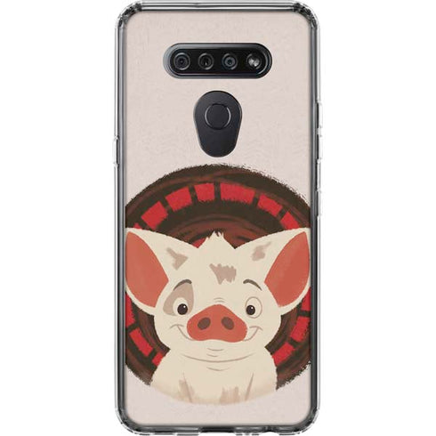Disney Moana Pua Close Up LG K51/Q51 Clear Case