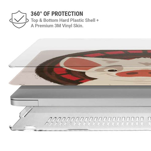 Disney Moana Pua Close Up MacBook Air 13in M1 (2021) Case plus Skin