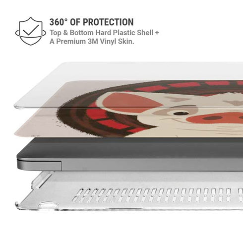 Disney Princess Moana Pua Close Up MacBook Pro 16in (2021-25) Case plus Skin