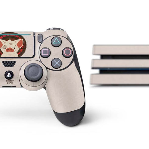Disney Moana Pua Close Up PS4 Pro Bundle Skin
