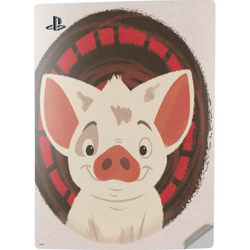 Disney Moana Pua Close Up PS5 Digital Edition Console Skin