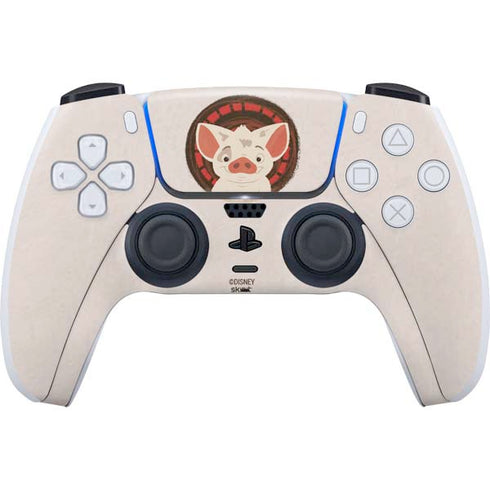 Disney Moana Pua Close Up PS5 Controller Skin