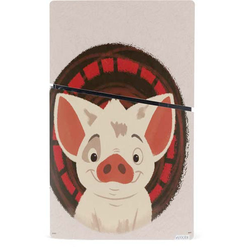 Disney Moana Pua Close Up PS5 Slim Digital Edition Bundle Skin