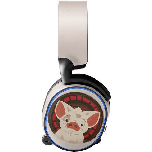 Disney Moana Pua Close Up SteelSeries Arctis 3 Skin