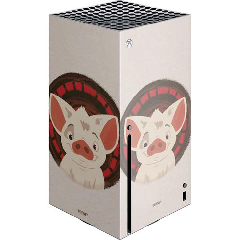 Disney Moana Pua Close Up Xbox Series X Console Skin