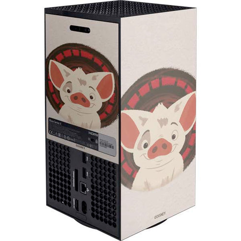 Disney Moana Pua Close Up Xbox Series X Console Skin