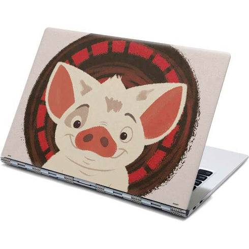 Disney Moana Pua Close Up Yoga 910 2-in-1 14in Touch-Screen Skin