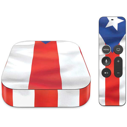 Puerto Rico Flag Apple TV Skin