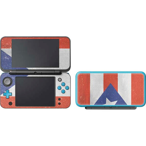 Puerto Rico Flag Distressed Nintendo 2DS XL (2017) Skin