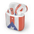 Puerto Rico Flag Distressed Apple AirPods 2 Skin