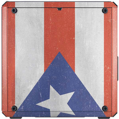 Puerto Rico Flag Distressed Cooler Master MasterBox Q300L Mini Tower Skin