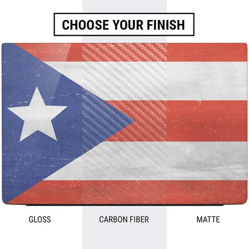 Puerto Rico Flag Distressed Dell Vostro Skin
