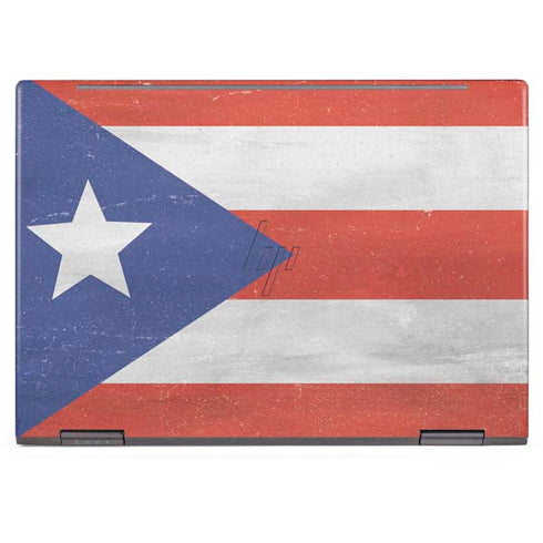 Puerto Rico Flag Distressed HP Envy Skin