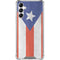 Puerto Rico Flag Distressed Galaxy A14 5G Clear Case