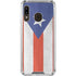 Puerto Rico Flag Distressed Galaxy A30 Clear Case