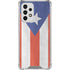 Puerto Rico Flag Distressed Galaxy A53 5G Clear Case