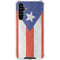 Puerto Rico Flag Distressed Galaxy A54 5G Clear Case