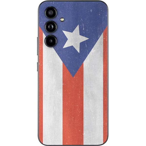 Puerto Rico Flag Distressed Galaxy A54 5G Skin