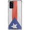 Puerto Rico Flag Distressed Galaxy Note20 5G Clear Case