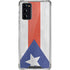 Puerto Rico Flag Distressed Galaxy Note20 5G Clear Case