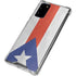 Puerto Rico Flag Distressed Galaxy Note20 5G Clear Case