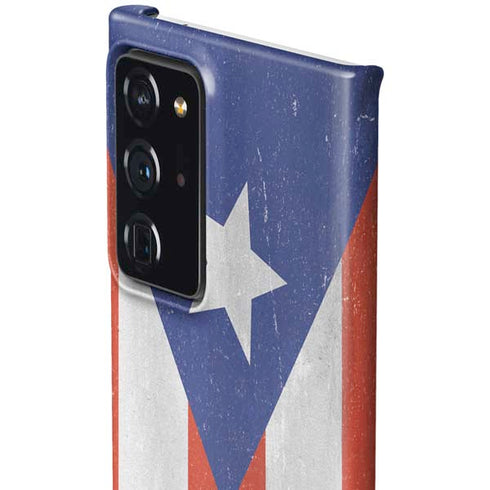 Puerto Rico Flag Distressed Galaxy Note20 Ultra 5G Lite Case
