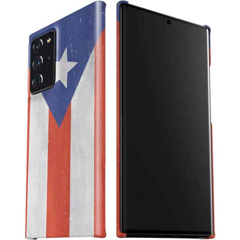 Puerto Rico Flag Distressed Galaxy Note20 Ultra 5G Lite Case