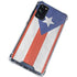Puerto Rico Flag Distressed Galaxy S20 FE Clear Case