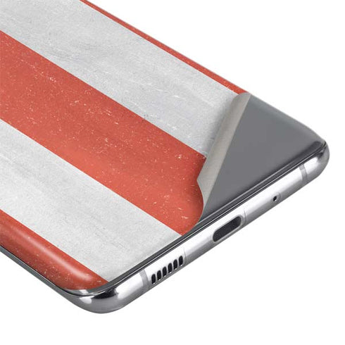 Puerto Rico Flag Distressed Galaxy S20 Skin